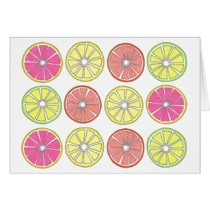 Piezas De Fruta De Cal De Limón De Grapefruit Nara