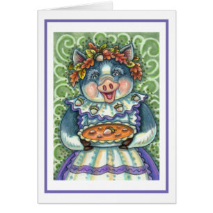 PIG & ACORN PIE, GRACIAS HECHAS CON LOVE Blank