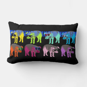 Pig Año Nuevo Chino 2019 almohada Pop Lumbar