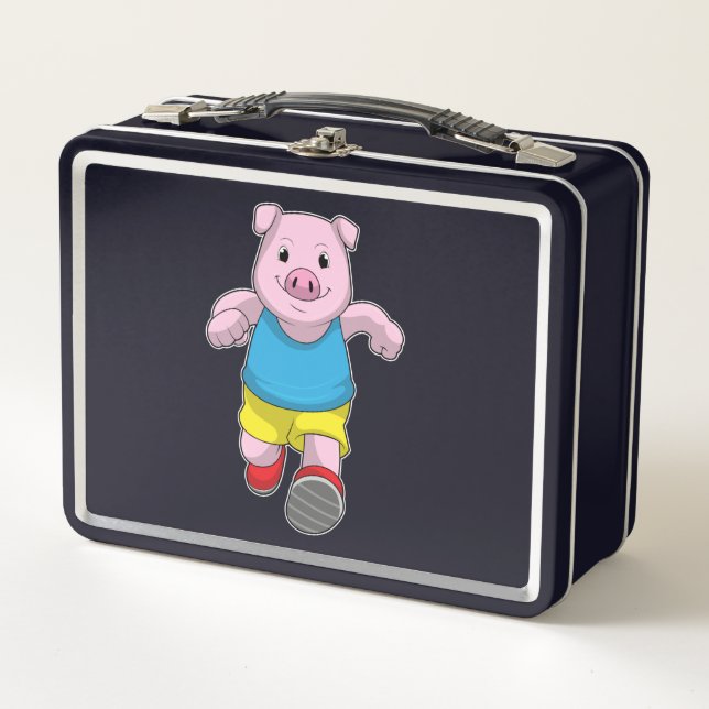 Pig como corredora en ejecución (Anverso)