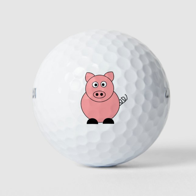 Pig Pack de bolas de golf (Anverso)