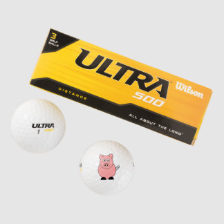 Pig Pack de bolas de golf