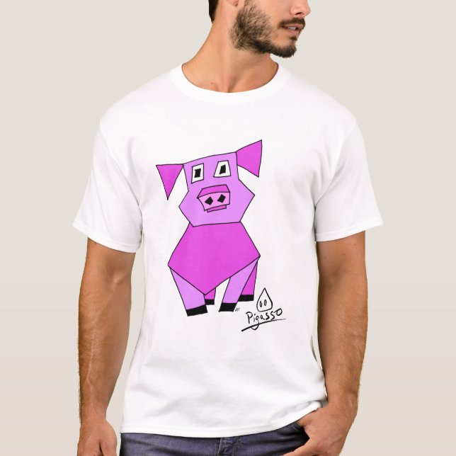 Pigasso: La camiseta del cerdo (Anverso)