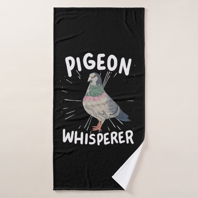 Pigeon - Pigeon Whisper (Toalla de baño)
