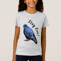 Pigeon, quédate callada. Camiseta