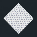 Pigeons Mascota Bandana<br><div class="desc">Este diseño presenta un lindo patrón de pichón gris.</div>