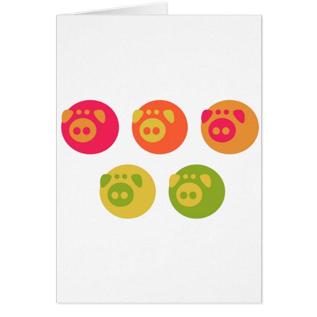 Piggies colorido (Frente)