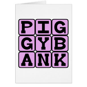 Piggy Bank, tenedor de monedas
