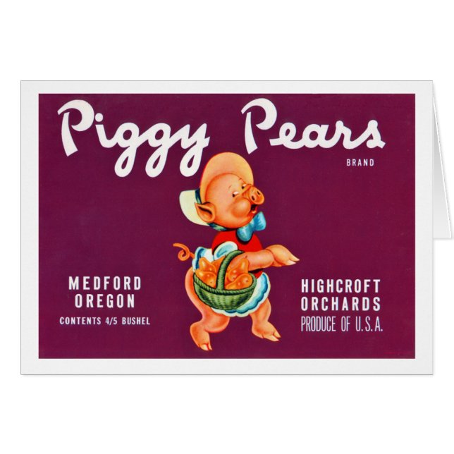 Piggy Pears (Anverso (Horizontal))