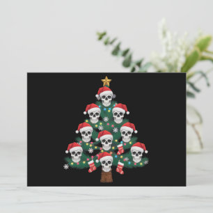 Pijama de árbol de Navidad de cráneo esqueleto gen