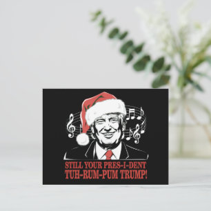 Pijama divertido de Navidad del presidente Trump f