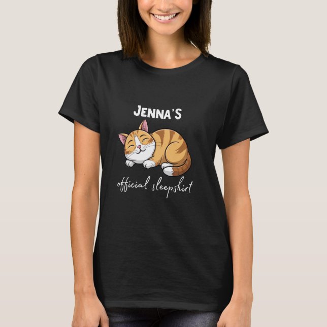 Pijama Oficial De Camiseta De Dormir De JENNA (Anverso)