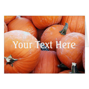 Pila de calabaza de caída