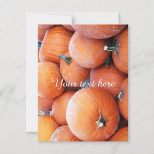 Pila de calabaza de caída