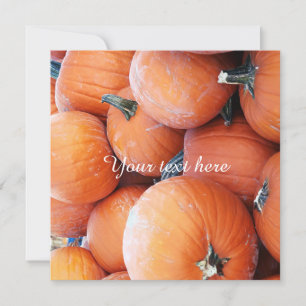 Pila de calabaza de caída