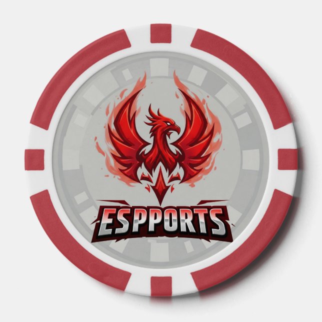 Pila de foco: Chips de póquer del versículo BD (Anverso)