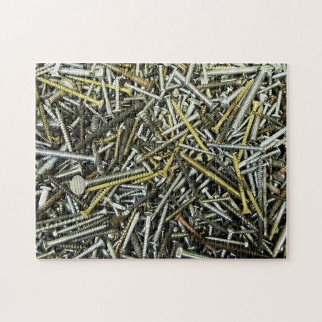 Pila de rompecabezas de los tornillos (Horizontal)