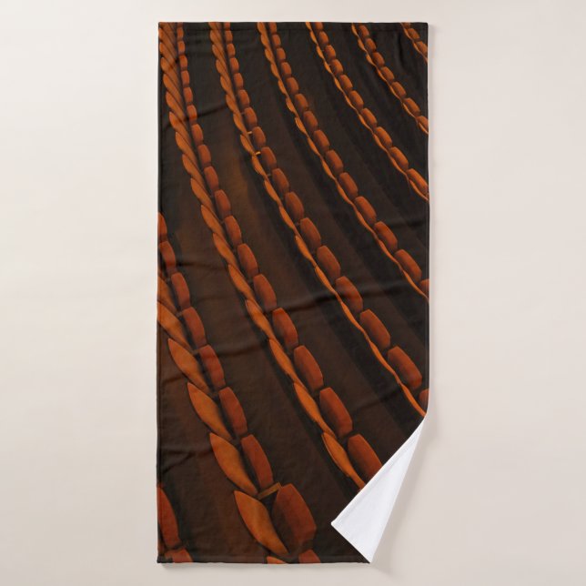 Pila de sillas amarillas (Toalla de baño)