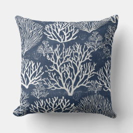 Pilar de acento coral | Cojines decorativos coster