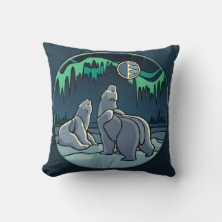 Pilar de oso polar almohada de oso personalizado a