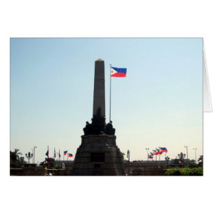 pilar del monumento rizal