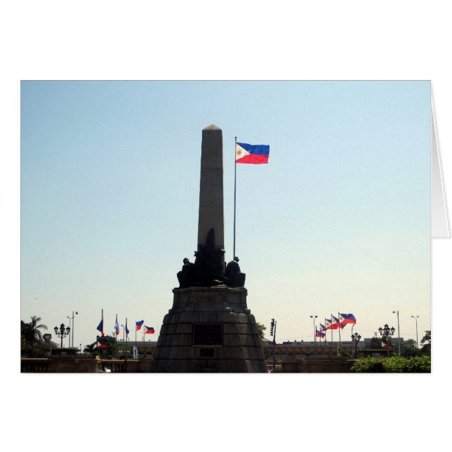 pilar del monumento rizal (Anverso (Horizontal))