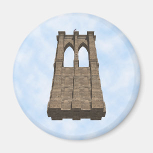 Pilar puente de Brooklyn: Modelo 3D: Imán