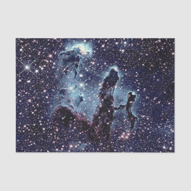 Pilares de la creación Nebula Papel Tejido de piza (Anverso)