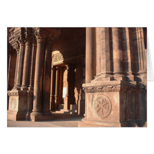 Pilares de la Iglesia de Trinidad, Boston - Tarjet