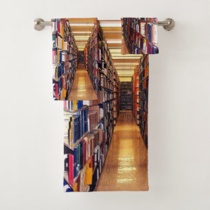 Pilas de libros de biblioteca Resumen conjunto de