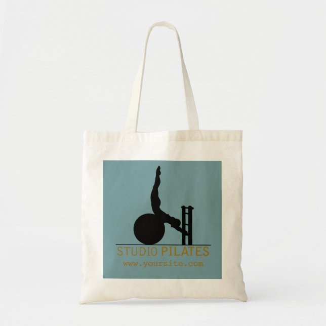 Pilates de estudio - Bolsa impresa (Frente)