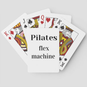 pilates jugando cartas