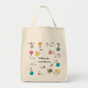 Pilates para el bolso de los amantes del vino