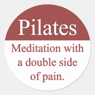 Pilates Pegatina