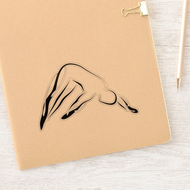 Pilates posponen pegatina (Cuaderno)