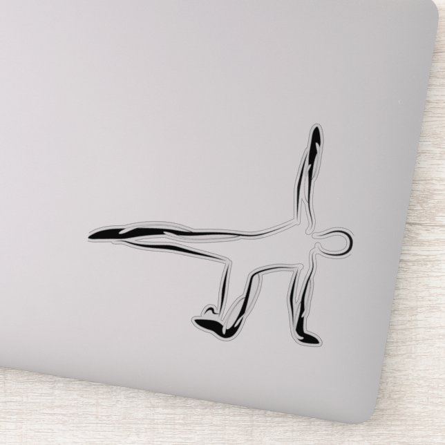 Pilates posponen pegatina (Detalle)