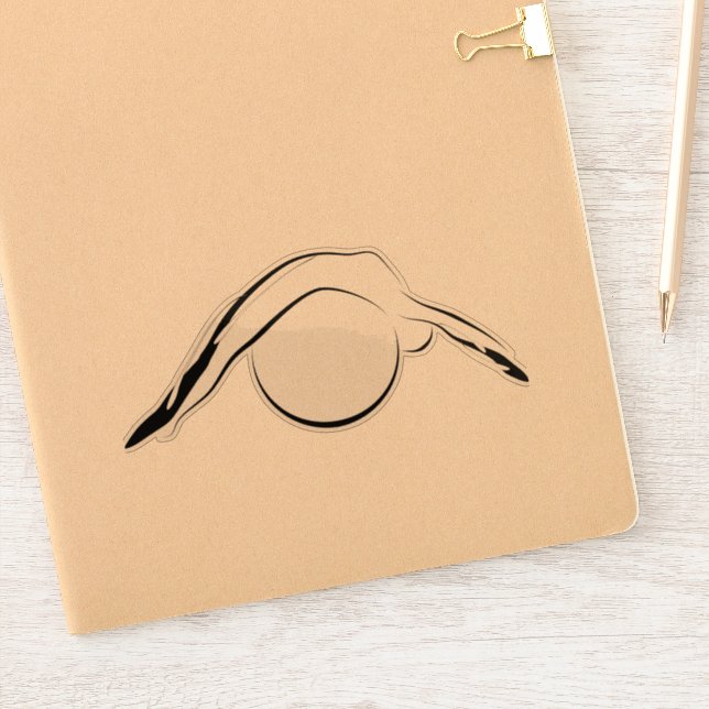 Pilates posponen pegatina (Cuaderno)