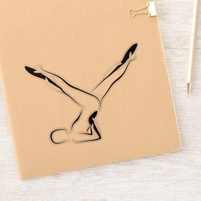 Pilates posponen pegatina (Cuaderno)