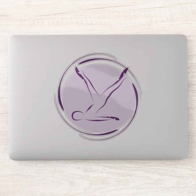 Pilates posponen pegatina (Ordenador)