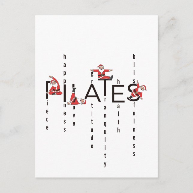 Pilates Santa Reformer Navidad (Anverso)