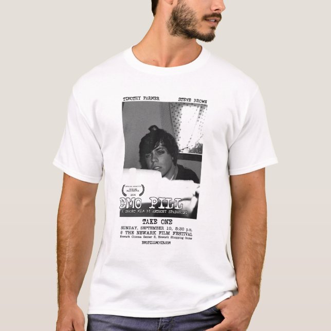 PÍLDORA de EMO - camisa #2 del estreno mundial (Anverso)