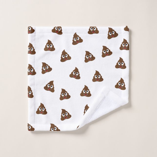 Pile of Poo emoji smiling poops (Toallita)
