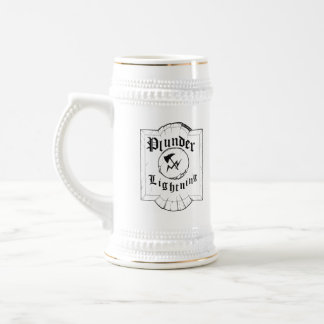 Pillaje y taza de cerveza OFICIAL del relámpago