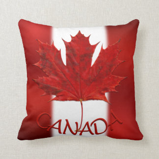 Pillow Canadá: almohada de recuerdo con bandera ca