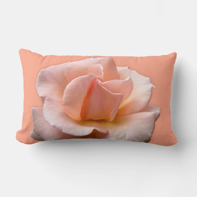 Pillow Rosa  salvaje personalizado de almohada Ros (Anverso)
