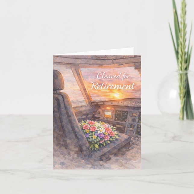 Pilot Cleared for Retirement  (Anverso)