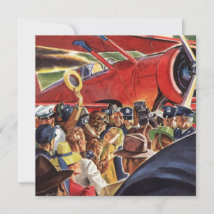 Piloto de avión de propulsión única con Paparazzi