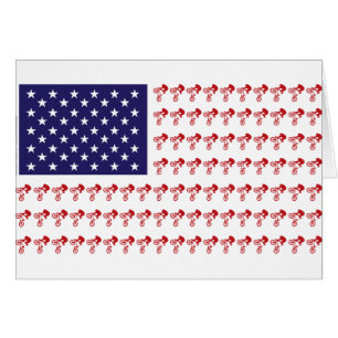 Piloto de BMX - Bandera Americana Patriótica+