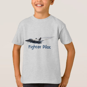 Piloto de combate F/A-18 Camiseta para niños con a