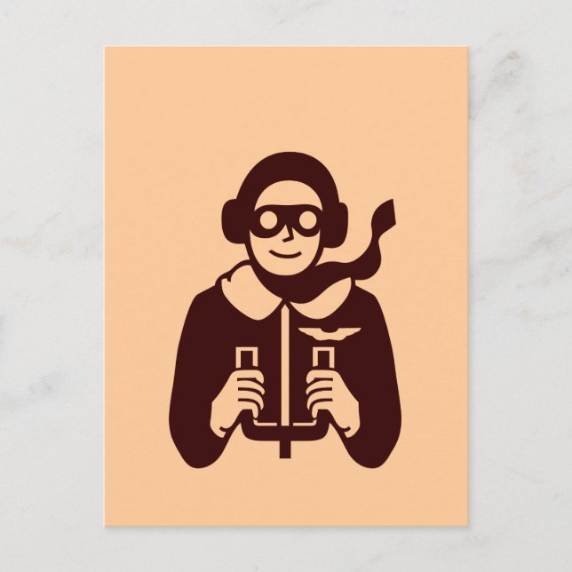 Piloto de cosecha - Postal (Anverso)